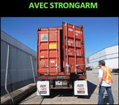 Levier pour une ouverture facile des containers. Prix  nous consulter au 02.35.38.86.94